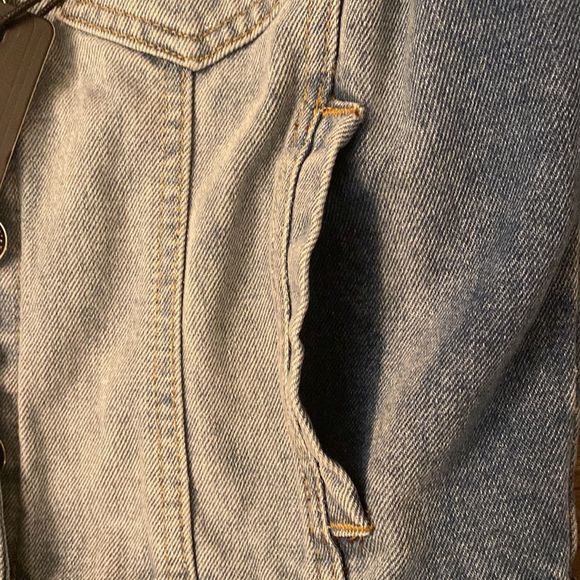 Hooded Denim Jacket/Vest - Picture 4 of 8